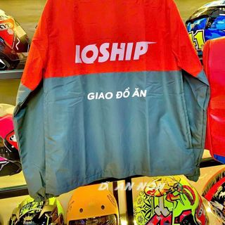 Áo khoác dù LOSHIP chất vải dù 2 lớp from rộng cổ bẻ - hót tred. Giá sỉ - giá bán buôn