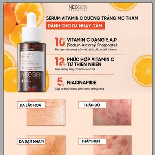 SIÊU TINH CHẤT VITAMIN C 22% DẠNG SAP NEOGEN
