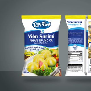 Viên Surimi Nhân Trứng Cá - Tapifood/500gr - Giá có thể thương lượng