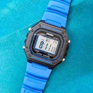 Đồng hồ Nam SKMEI 1496 hiển thị giờ điện tử dây đeo bằng Silicon