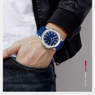 Đồng hồ SKMEI 9286 dành cho Nam thiết kế đơn giản nhung sang trọng