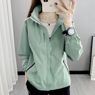 Áo khoác gió tráng bạc chống nước cao cấp ( chốt mũ)