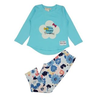 940333-ZM1- Bộ BG cotton,dài tay,in hoa nơ,Made in VietNam,size nhỡ 7-11/ri5,(combo 5 sản phẩm từ nhỏ đến lớn)