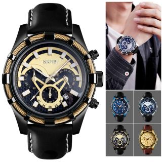 Đồng hồ Nam SKMEI 9189 dây đeo bằng da