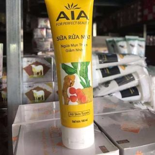 Sữa rửa mặt mụn thâm giảm nhờn AIA 100ml