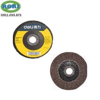 [Có hóa đơn VAT] - Nhám xếp #40-60-80 Deli Tools DL66021 - Công ty RORI Đà Nẵng.