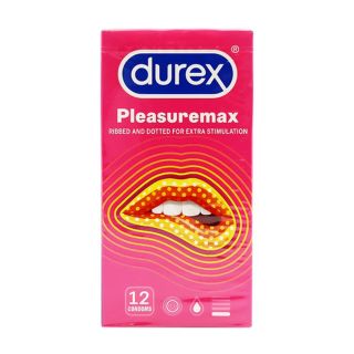 Hàng hãng - Bao Cao Su Durex Pleasuremax (h/12c)