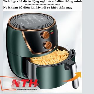 NỒI CHIÊN KHÔNG DẦU CAMEL 8L MẪU TRÒN giá sỉ