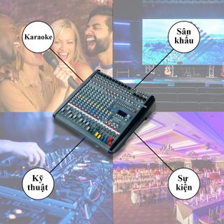 Bàn Mixer Dynacord CMS1000 - Mixer Hỗ Trợ Âm Thanh Cao Cấp, Xử lý Hiệu Ứng Mượt Mà, 2 Bộ Hiệu Ứng Kép, Đẳng Cấp Âm Thanh Sân Khấu.