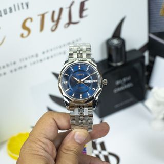 Đồng hồ Nam SKMEI 9264 hiển thị giờ bằng kim dây đeo bằng kim loại