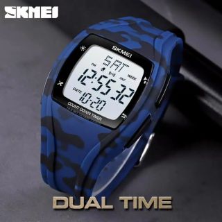 Đồng hồ Nam SKMEI 1610 hiển thị giờ điện tử dây đeo silicon
