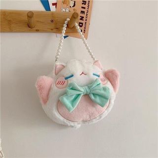 Túi Đựng Điện Thoại Đeo Chéo Hình Mèo May Mắn