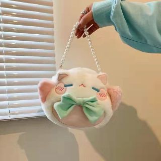 Túi Đựng Điện Thoại Đeo Chéo Hình Mèo May Mắn