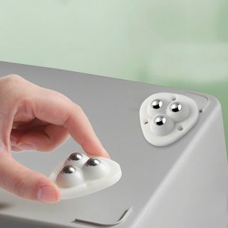 Bộ 4 Bánh Xe Xoay 360 Độ Mini