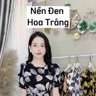 Đầm in hoạ tiết