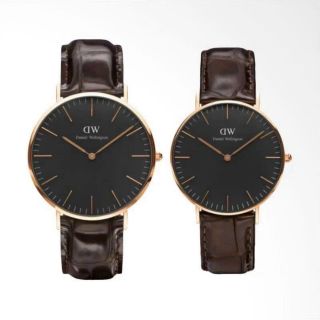 ĐỒNG HỒ CẶP CAO CẤP D/W CLASSIC BLACK
