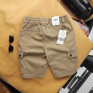 Quần short nam kaki cao cấp lưng thun túi hộp vải dày dặn, co giãn tốt và mặc tôn dáng giá tận Xưởng Sỉ Chỉ Từ 1 Ri