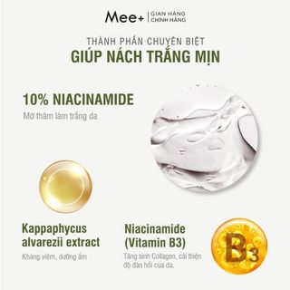 Serum giảm thâm nách, trắng nách, lăn nách mờ thâm cấp ẩm, ngăn tiết mồ hôi khử mùi hôi nách 10ml