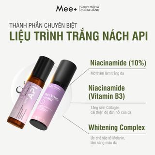 Serum giảm thâm nách, trắng nách, lăn nách mờ thâm cấp ẩm, ngăn tiết mồ hôi khử mùi hôi nách 10ml