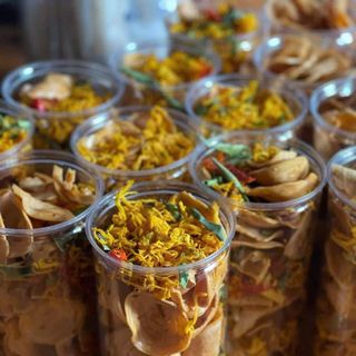 TAI HEO SỐT MẮM BƠ LẮC KHÔ GÀ THƠM NGON HẤP DẪN - WINNIE HOUSE