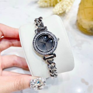 Đồng Hồ Dành Cho Nữ Kimio 2831 Mặt Tròn Dây Bạc Sang Trọng HOT 2023
