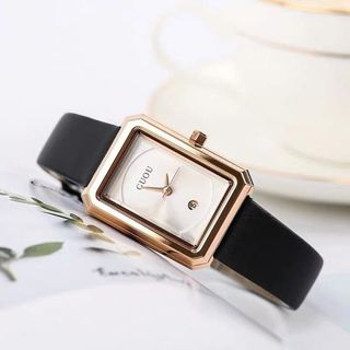 GUOU 6018 Dây Da Mặt Chữ Nhật Dành Cho Các Quý Cô Lựa Chọn