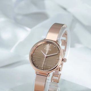 Đồng Hồ Nữ Kimio 6436 Vàng Mặt Tròn Sang Trọng