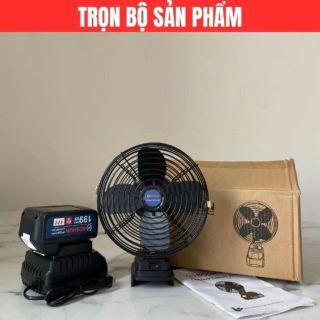 Quạt Sạc Điện, Tích Điện Boshun
