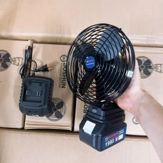 Quạt Sạc Điện, Tích Điện Boshun