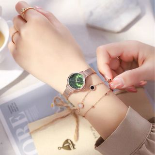 Kimio 6489 Vàng Đồng Hồ Chính Hãng Dành Cho Nữ Mặt Tròn