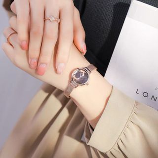 Kimio 6489 Vàng Đồng Hồ Chính Hãng Dành Cho Nữ Mặt Tròn