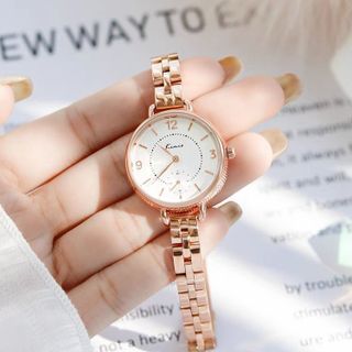 Đồng hồ Nữ 6449 Vàng đơn giản nhưng sang trọng