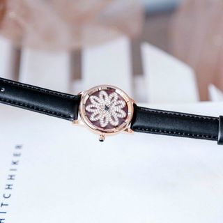 GUOU 6004 Hoa 9 Cánh Có Đính Đá Đa Dạng Màu Sắc Cho Các Quý Cô Lựa Chọn