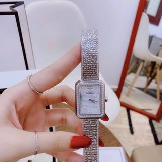 Đồng hồ Nữ Mặt Vuông full đá