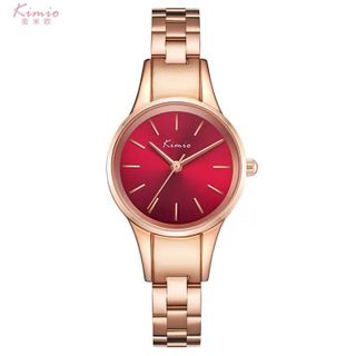 Đồng Hồ Nữ KIMIO 6456 Vàng Dây Kim Loại