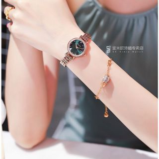 Kimio 6496 Đồng Hồ Chính Hãng Dành Cho Nữ Mặt Tròn Nhỏ Thanh Lịch