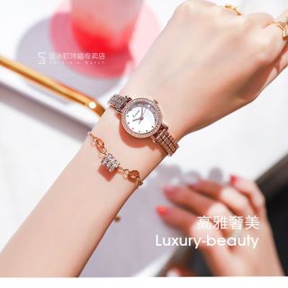 Kimio 6496 Đồng Hồ Chính Hãng Dành Cho Nữ Mặt Tròn Nhỏ Thanh Lịch