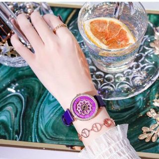 GUOU 6021 Dây Da Viền Đính Đá Thiết Kế Đa Dạng Dành Cho Các Quý Cô Thích Sự Đơn Giản Tinh Tế