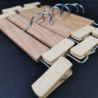 Móc gỗ quần-Móc kẹp gỗ cao su dài 28cm