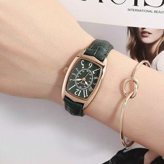 Đồng hồ chính hãng GUOU 8212 dây da dành cho các quý cô