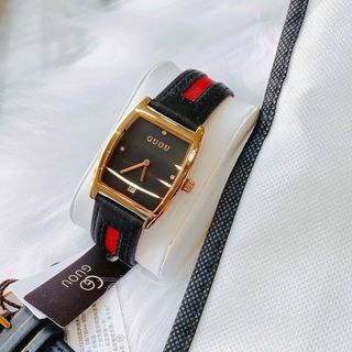 GUOU 8074 Đồng hồ dành cho nữ bản dây da đa dạng màu sắc