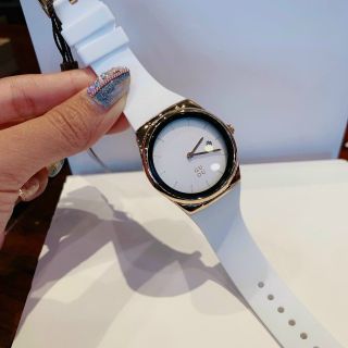 Đồng hồ Nữ GUOU 8160 thiết kế mặt Tròn Dây Silicon pha màu đặc sắc giá sỉ