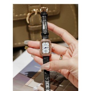 Đồng hồ chính hãng GUOU 8224 dây da dành cho các quý cô