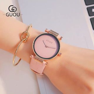 Đồng hồ GUOU 8071 Da dành cho nữ sang trọng