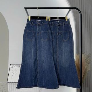 Đầm jeans xuông