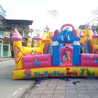 Nhà Phao Bơm Hơi Mai Sơn, Lâu Đài Bơm Hơi, Nhà Bóng - nhắn sản xuất theo yêu cầu