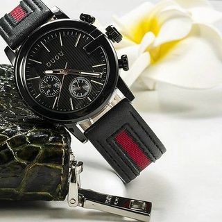 Đồng hồ Nữ GUOU 8173 thiết kế mặt Tròn Dây da sang trọng