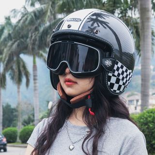 Kính bảo hộ đi xe máy phong cách harley