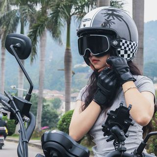 Kính bảo hộ đi xe máy phong cách harley