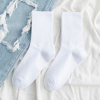 LỐ 10 ĐÔI TẤT TRƠN CỔ CAO (BẮP CHÂN)